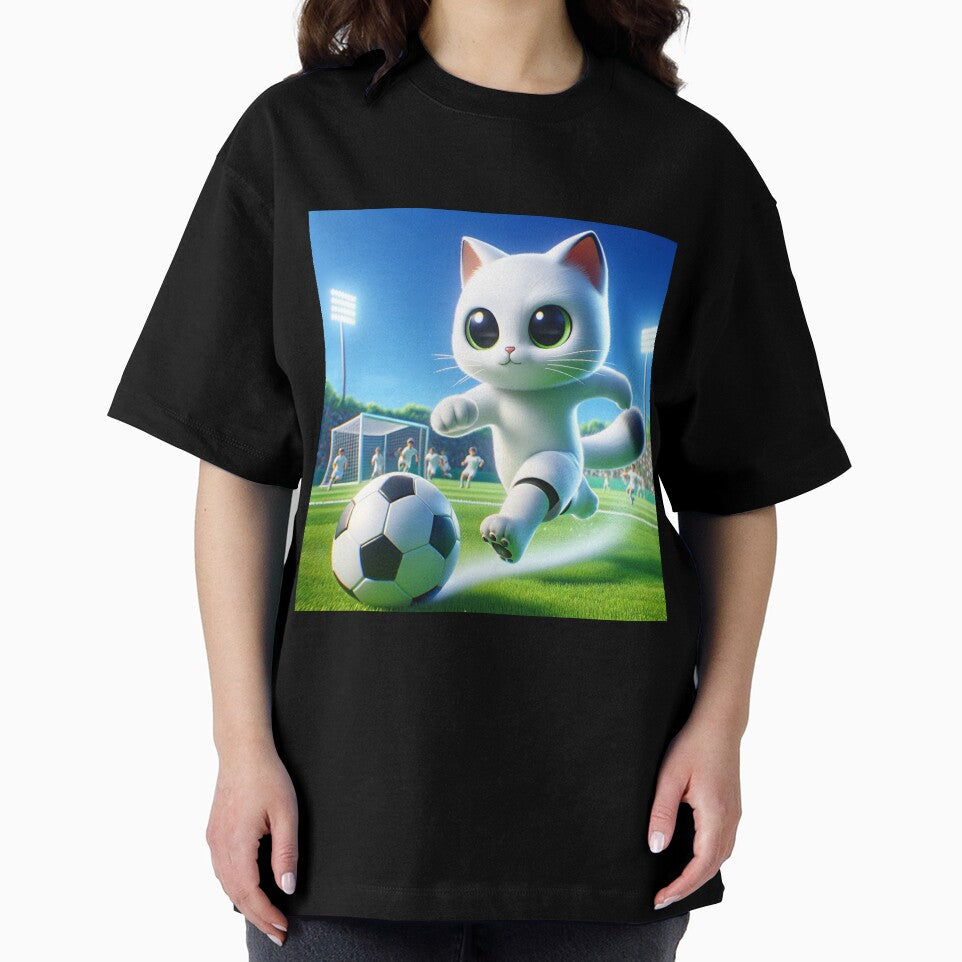 Soccer cat by ShironekoStudio