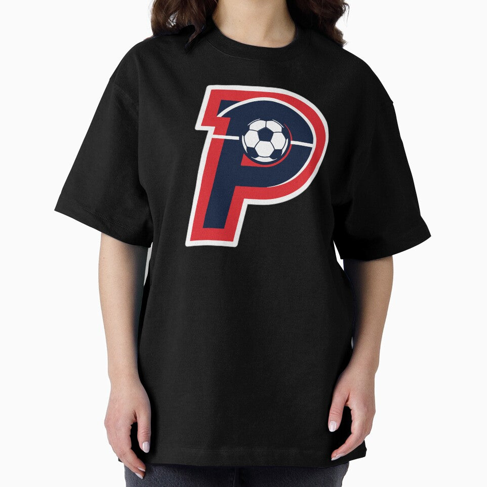 Penalty Kick Football Monogram P Pitch Style by xmoudx