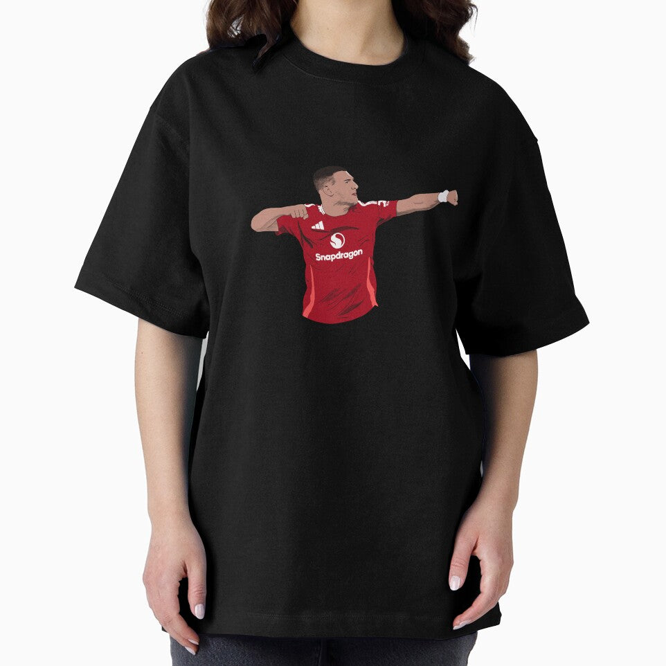Diogo Dalot Punch Goal Celebration by Hevding
