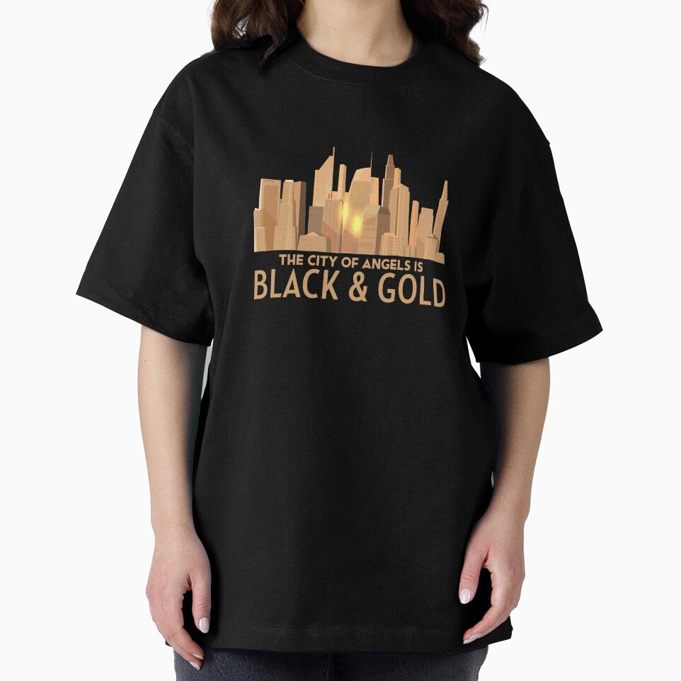 The City of Angels is Black and Gold LAFC by neverworldian