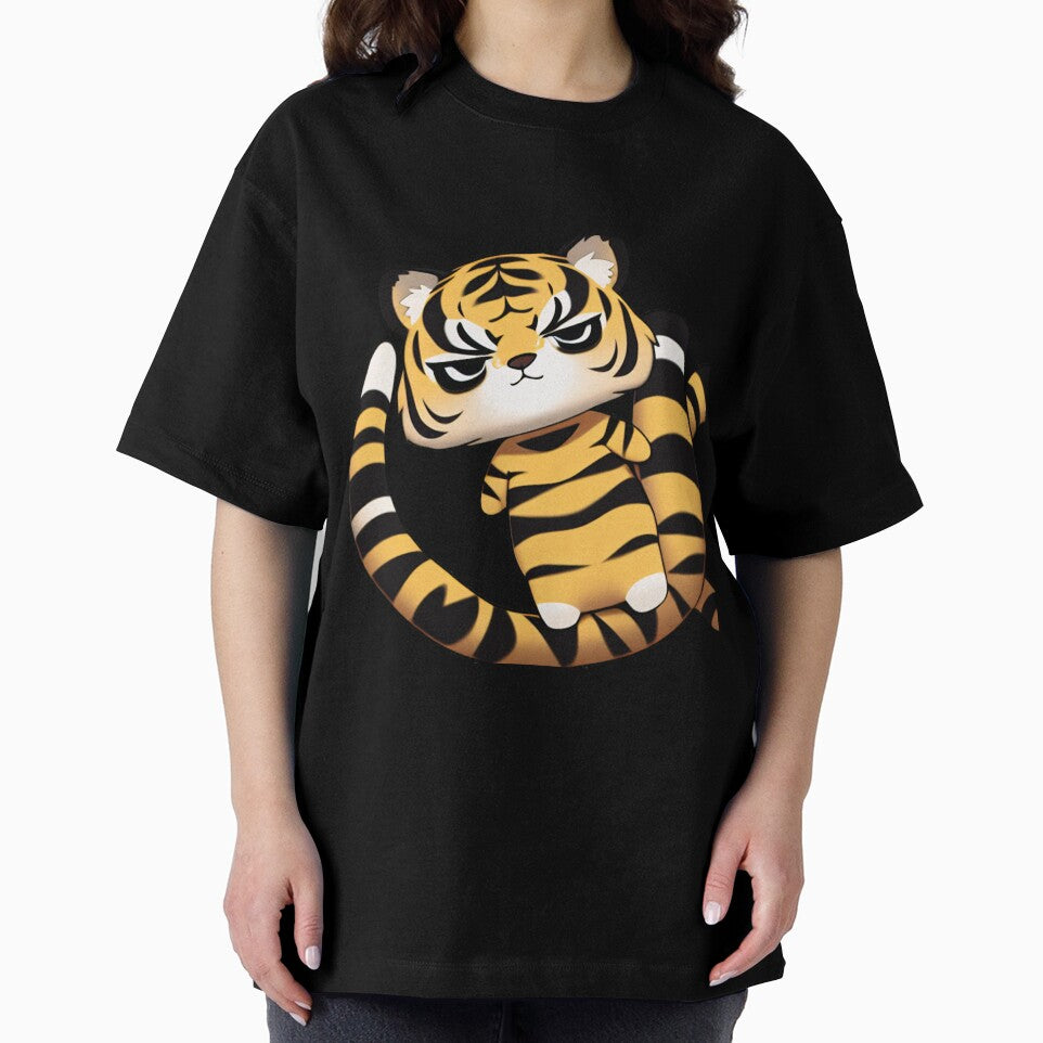 Serious Chibi Tiger by BAYFAIRE