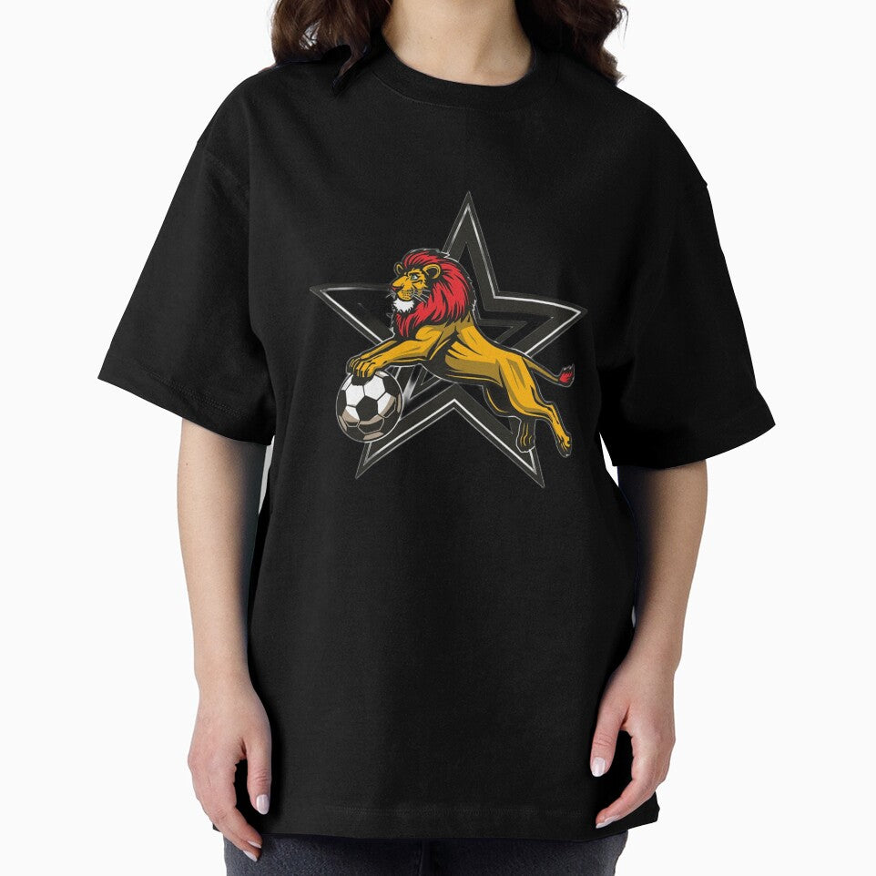 Morocco Lion Soccer Graphic | 2026 Moroccan Football Fan Design | Atlas Pride Style by YASboutik
