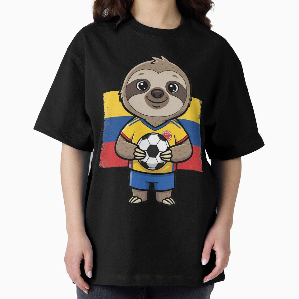 Colombia Soccer Sloth Football Fan by k3rstman1
