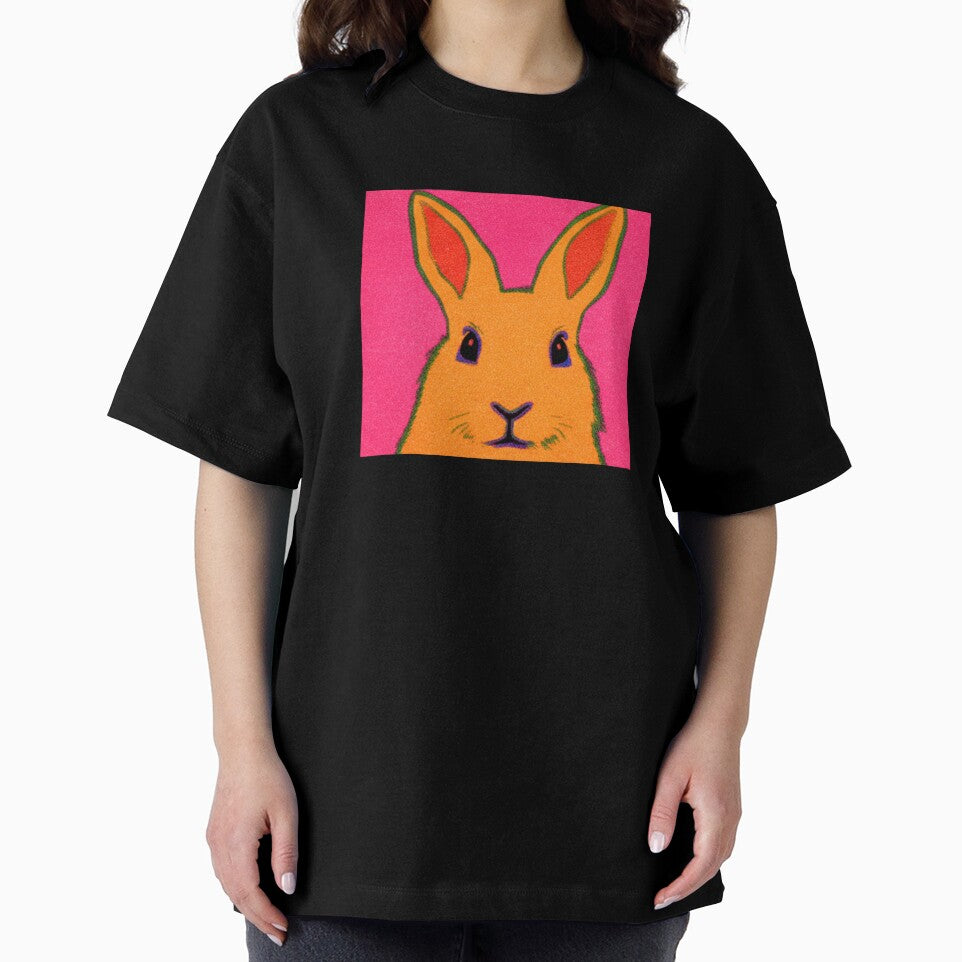 Retro Pop Art Bunny Easter Rabbit by PhokaPhokich