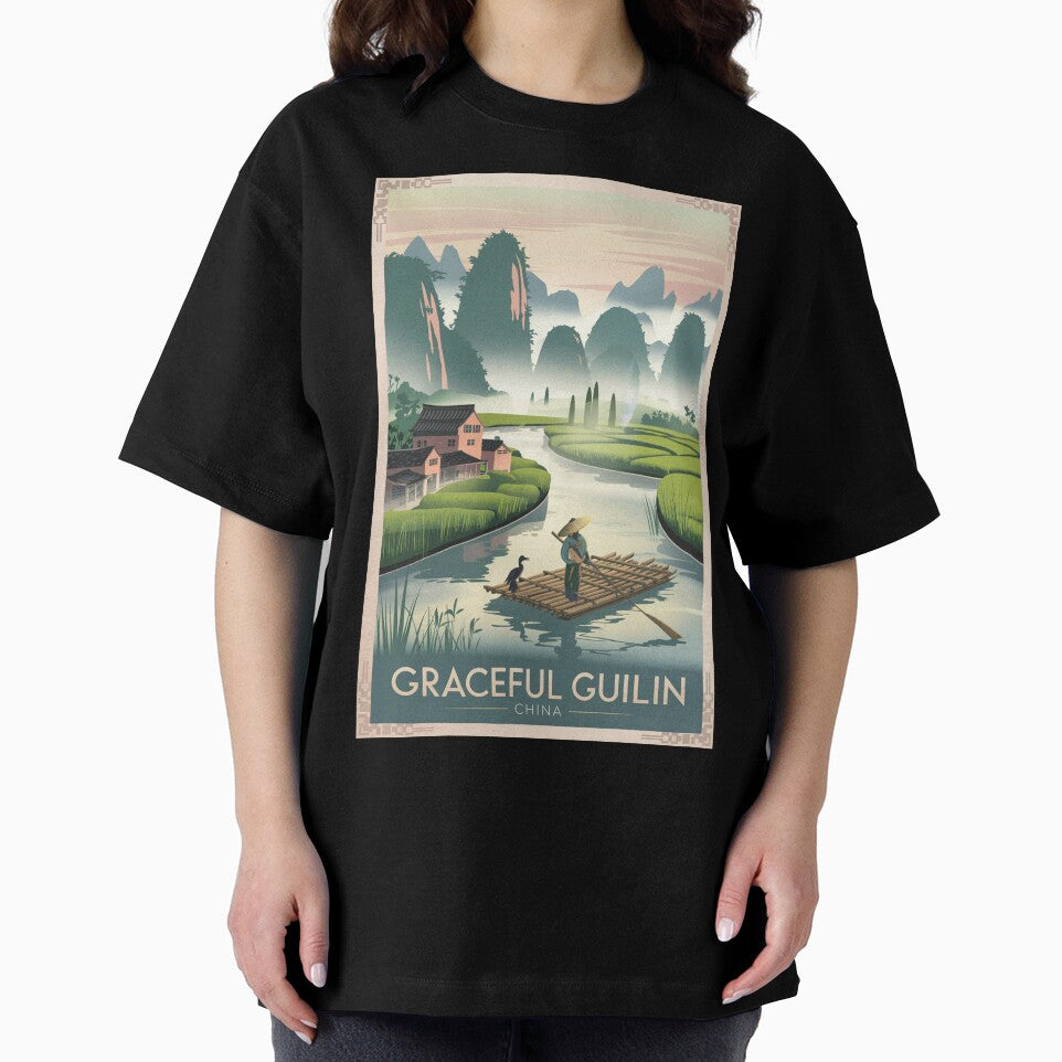 Guilin Vintage Travel Poster by TravelerRat