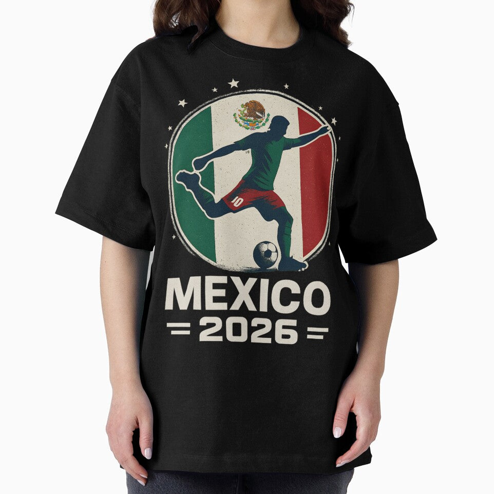 Team Mexico Flag Soccer Player 2026 by legendaryskins