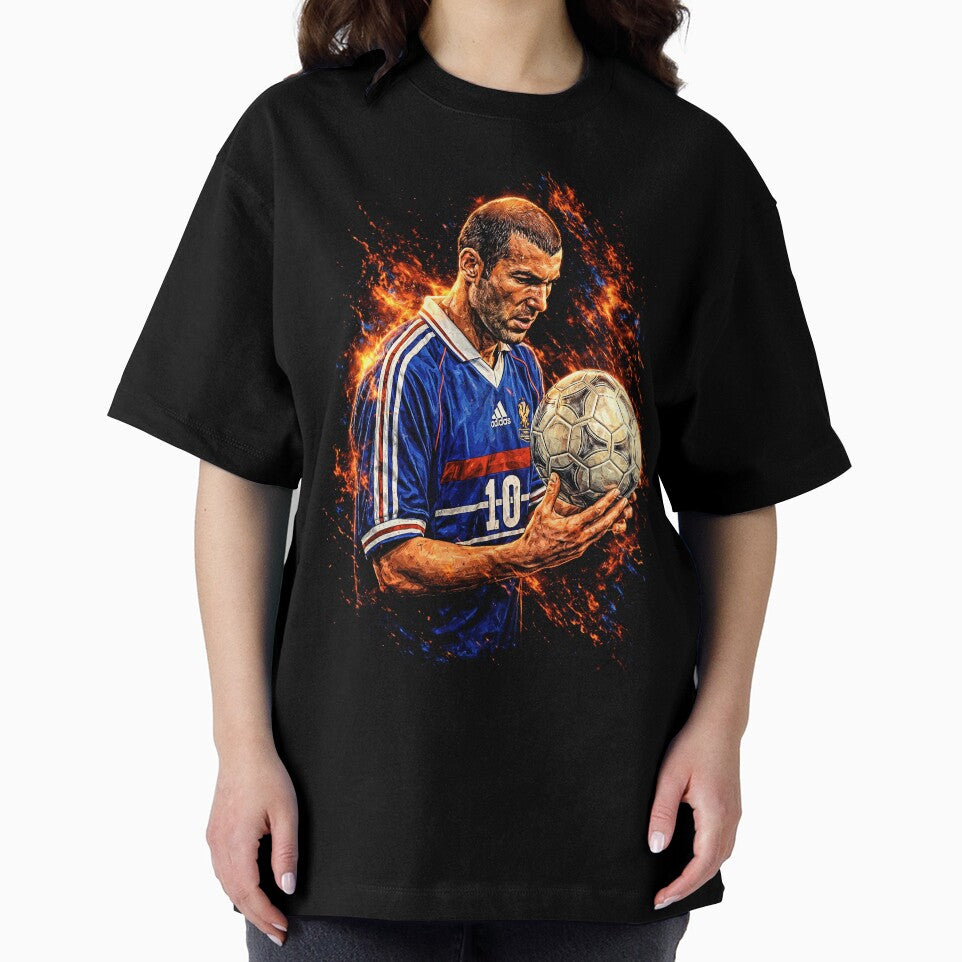 Zidane Football Legend Pride by Not Hugo