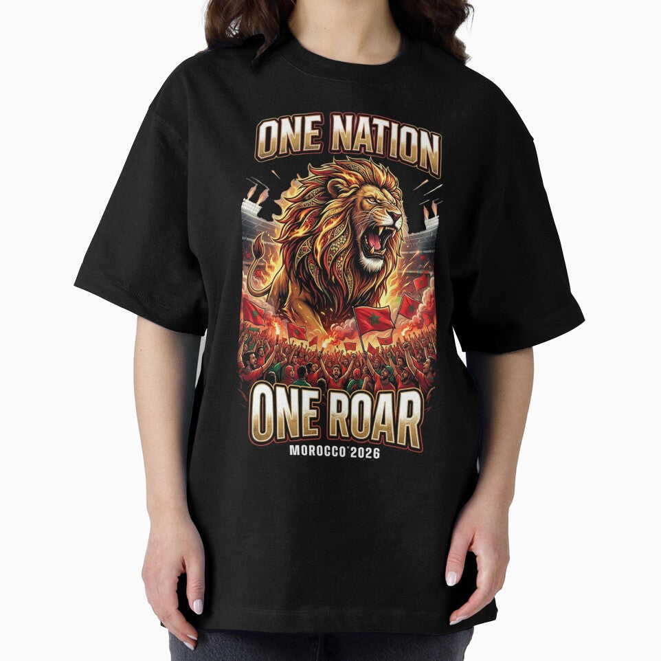 Morocco Football Fan - One Roar One Nation by Zenith-Co