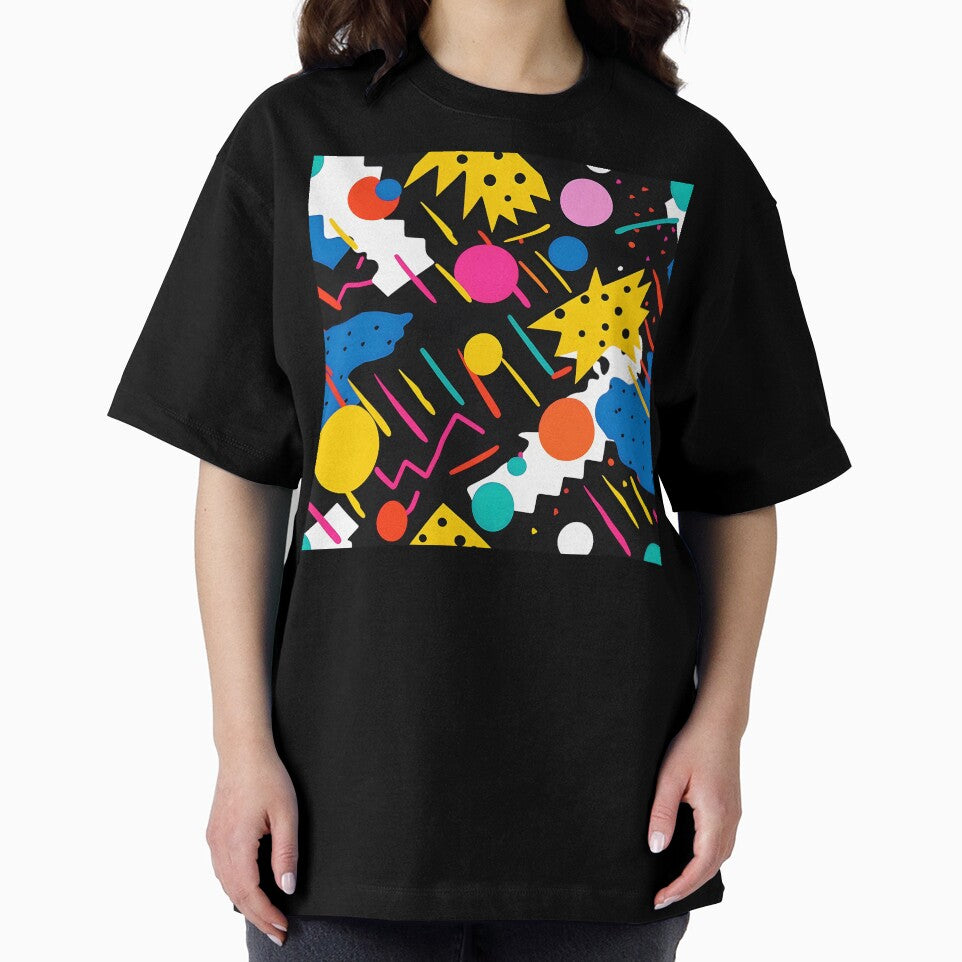 Pop Art Pink, Blue And Yellow Vibrant Abstract by DEC02