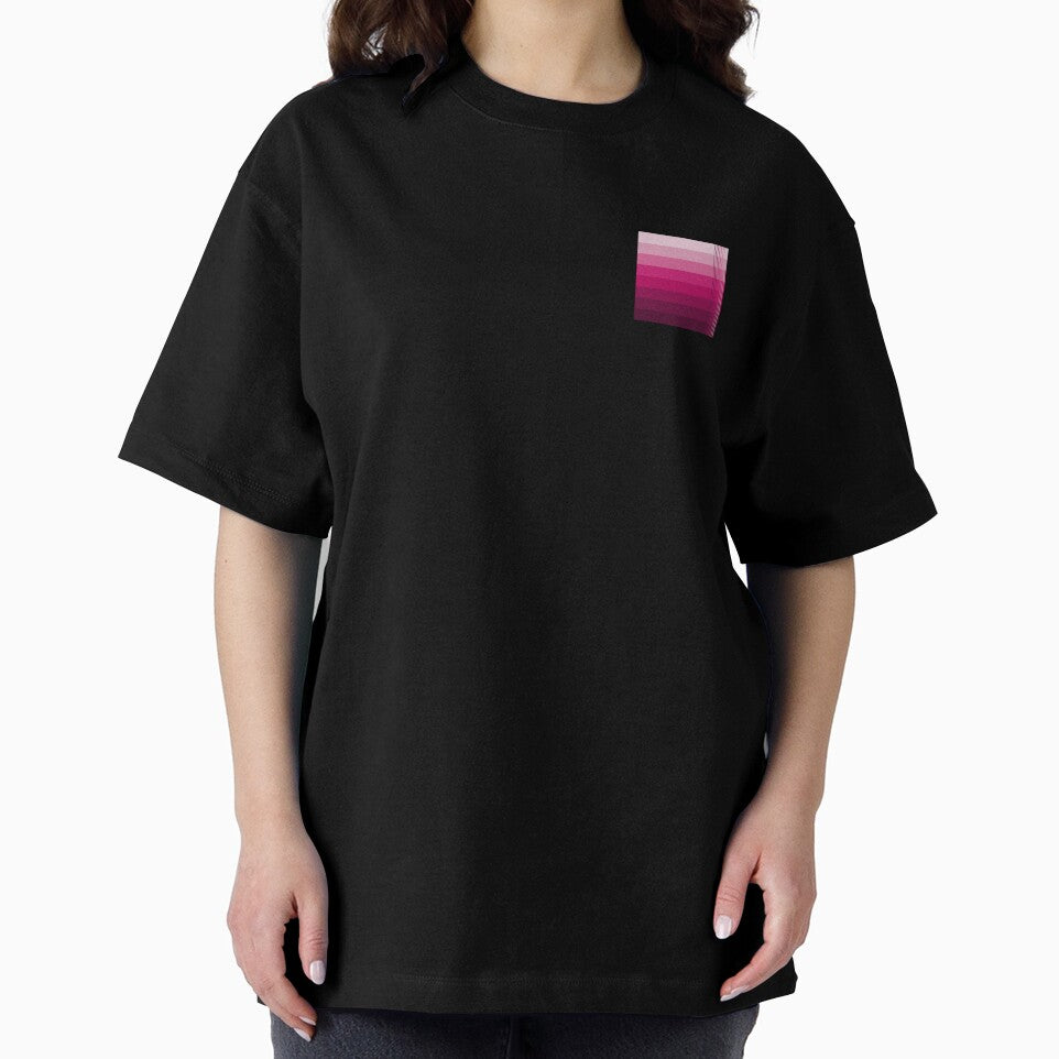 Simple design from shades of pink to dark crimson by Cherevan
