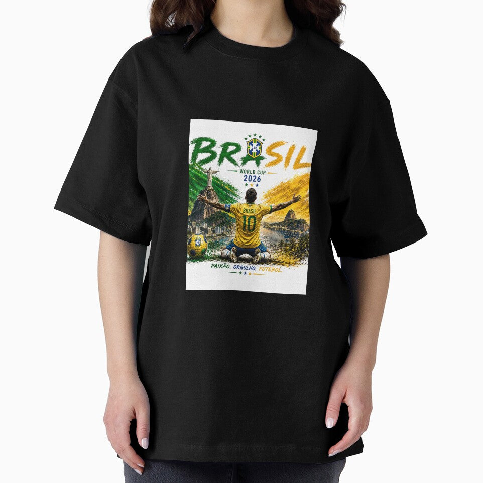 Brazil Football Team World Cup 2026 Design | Brazil Soccer Fan Art for True Supporters by allin14fun