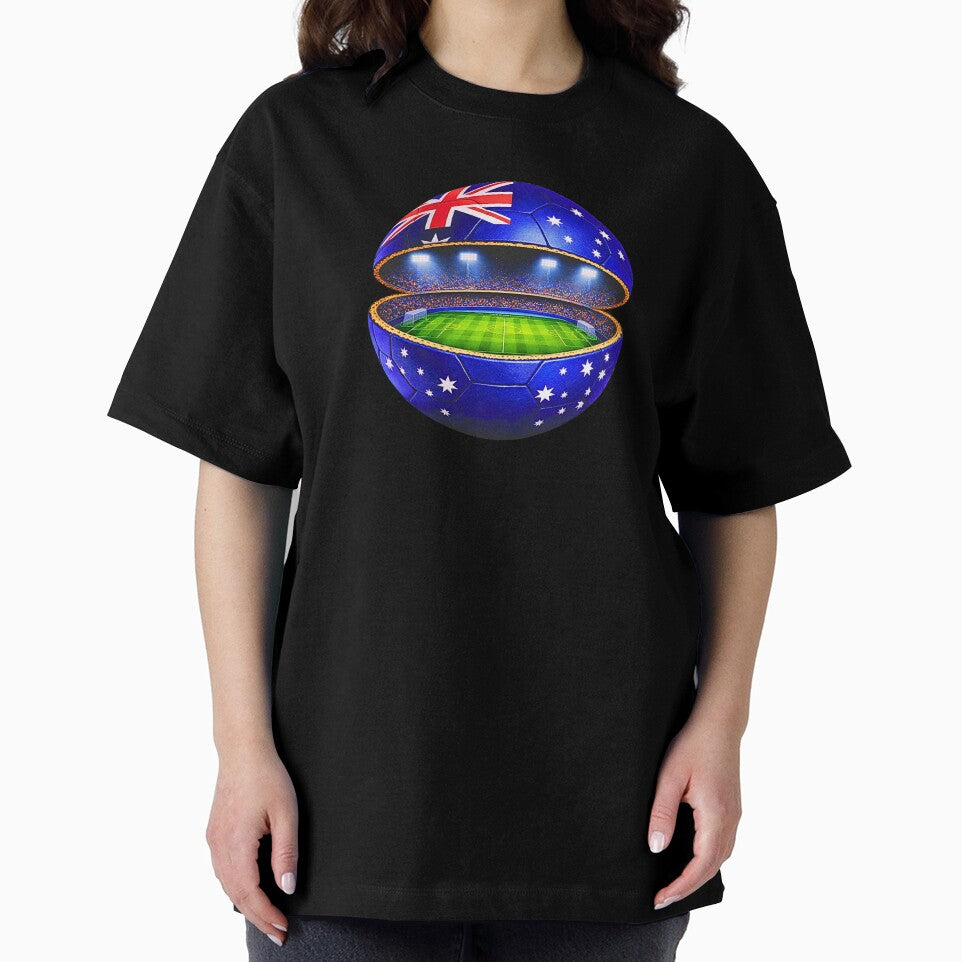 Australia Soccer Stadium Ball Design by FunToTheFullest