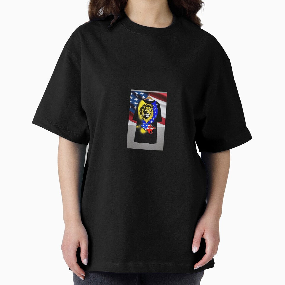Roar in Style: Lion 3D Print Ladies Shirt for Beach Vibes by Chukszy1
