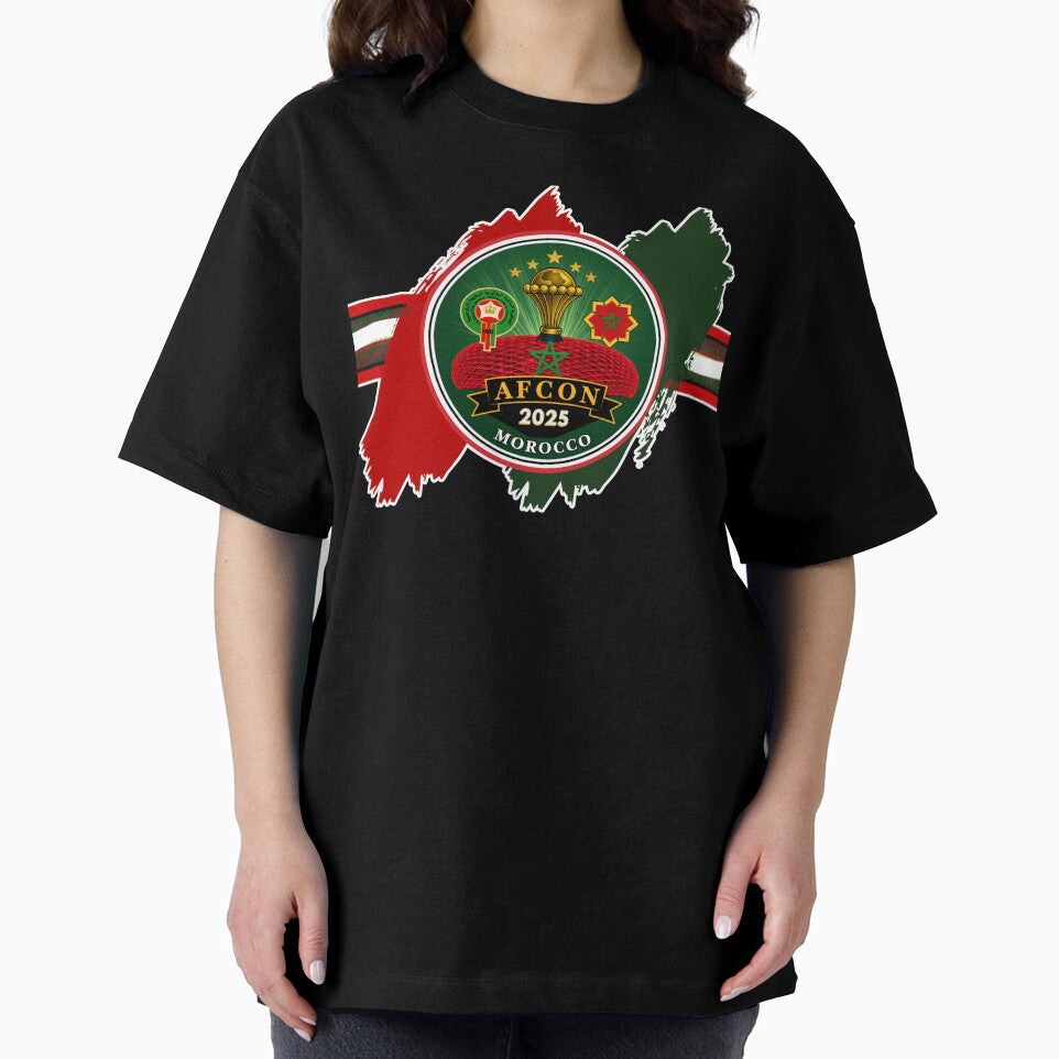 AFCON Sport 2025 Morocco • Prince Moulay Abdellah Stadium • Atlas Lions Football Emblem by InPrintedWord