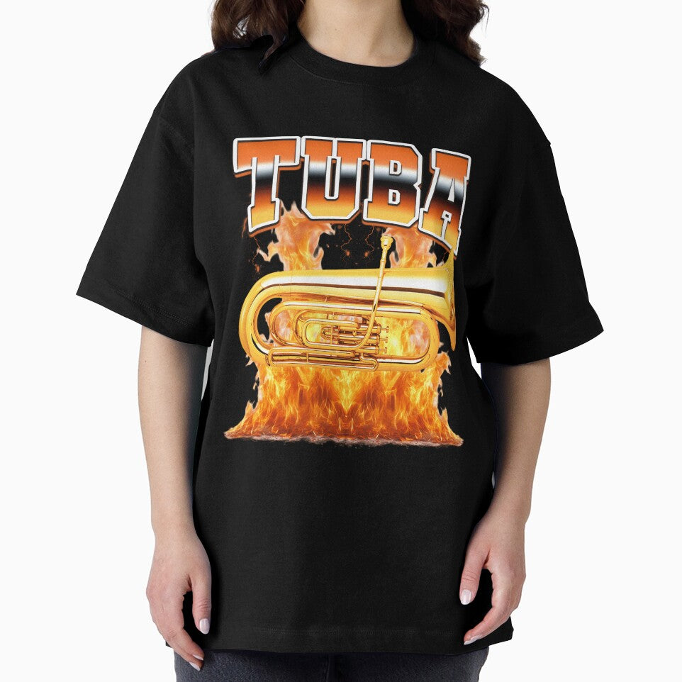 Tuba Instrument Tuba Player Tubist 90s Bootleg Style by PaulTSchafer