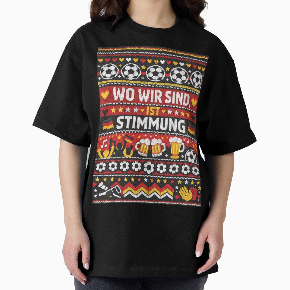 Where We Are Is the Mood Football Knitting Pattern by Mauswohn