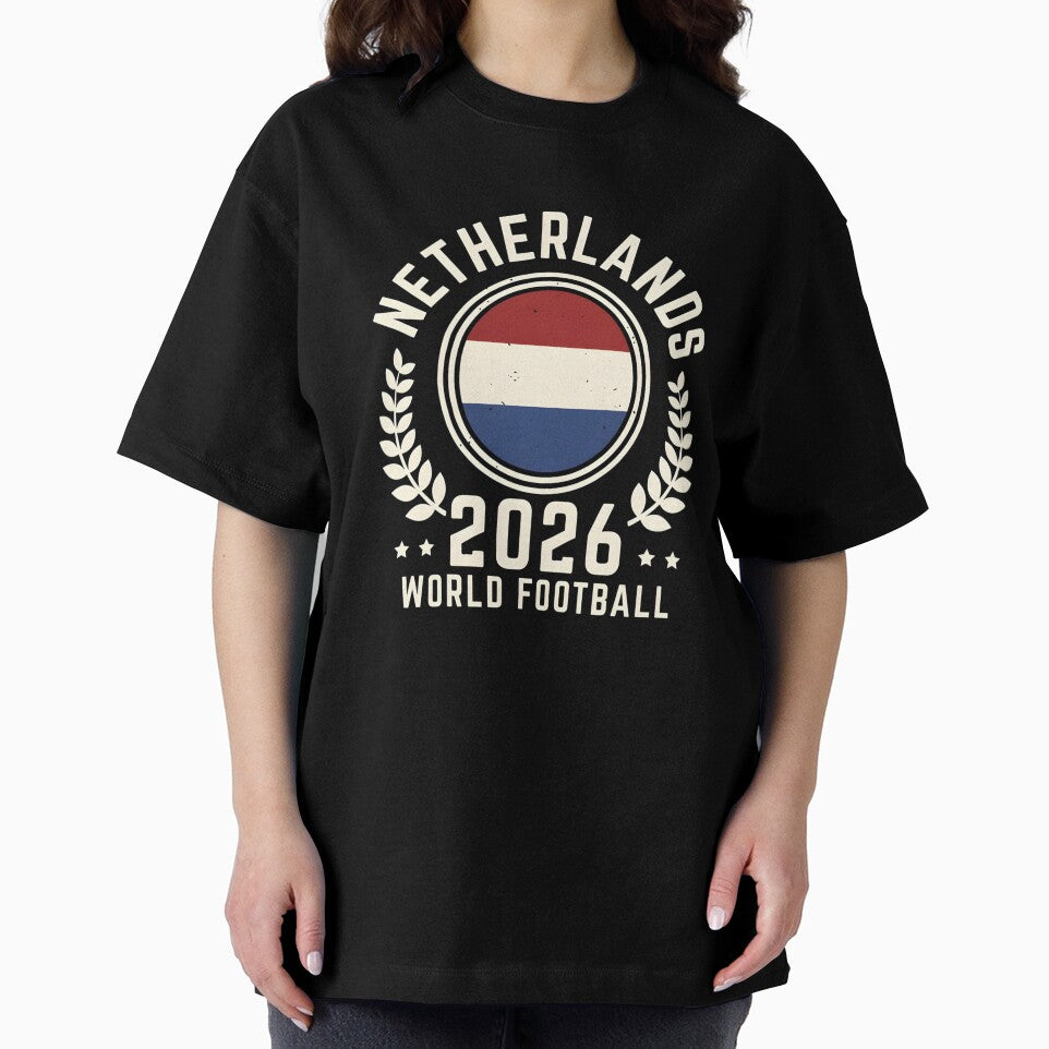 Netherlands Oranje 2026 | Vintage Football Supporter by dudelinart