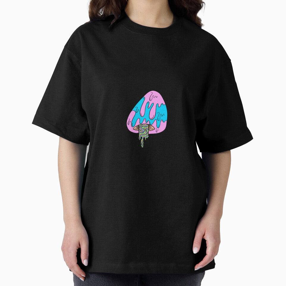 Drippy Cotton Candy Mushroom by giannadiane
