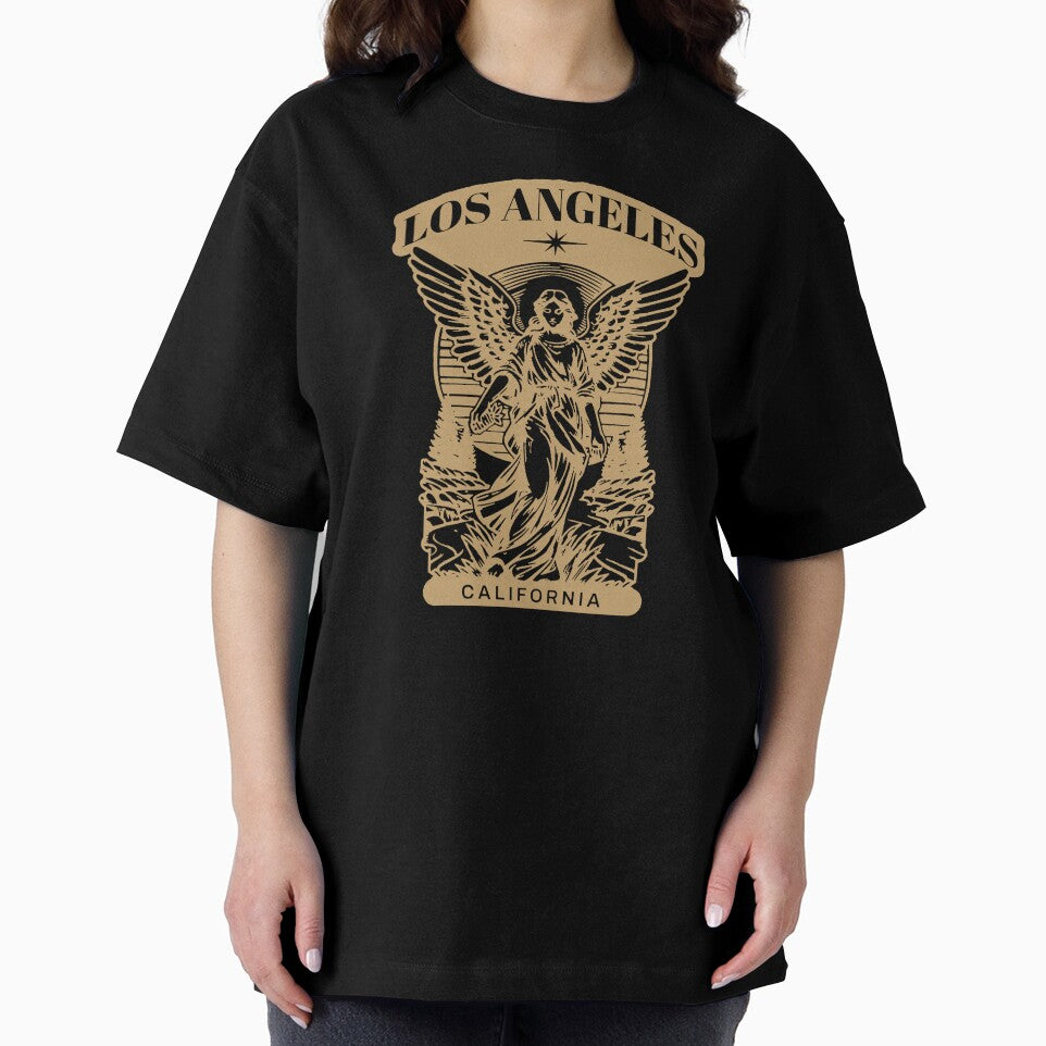 Los Angeles gold angel animated alt by VRedBaller