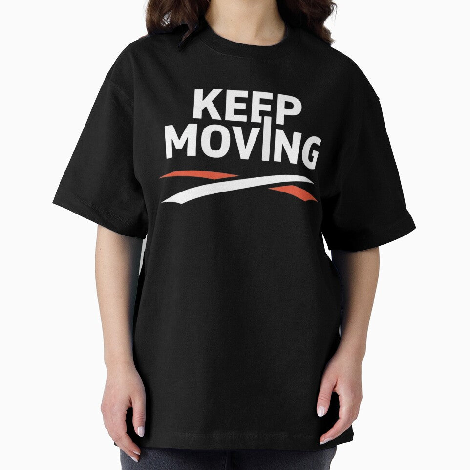 Keep Moving Motivational Typography Design by Artbyhannan