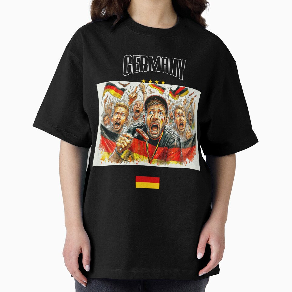 Copy of German Fans Euro24, sausage on a Fork. Germany by Get-Forked