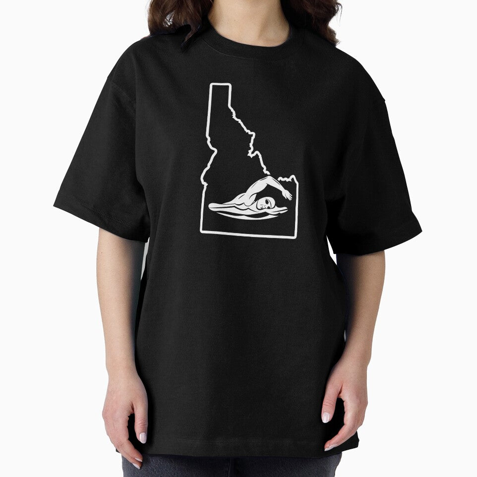 Swimming T Shirts Idaho Swimmer Clothing by shoppzee