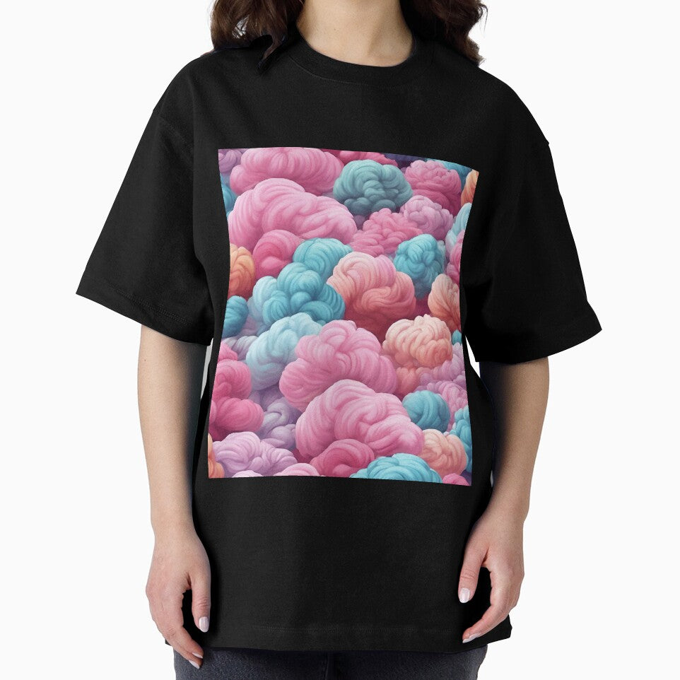 Colorful Magical Cotton Pattern by DigiDreamyArt