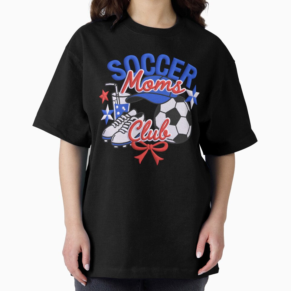 Soccer Mom's Club - Coquette Aesthetic Soccer Mom Graphics & Sideline Style by pixelspaperslab
