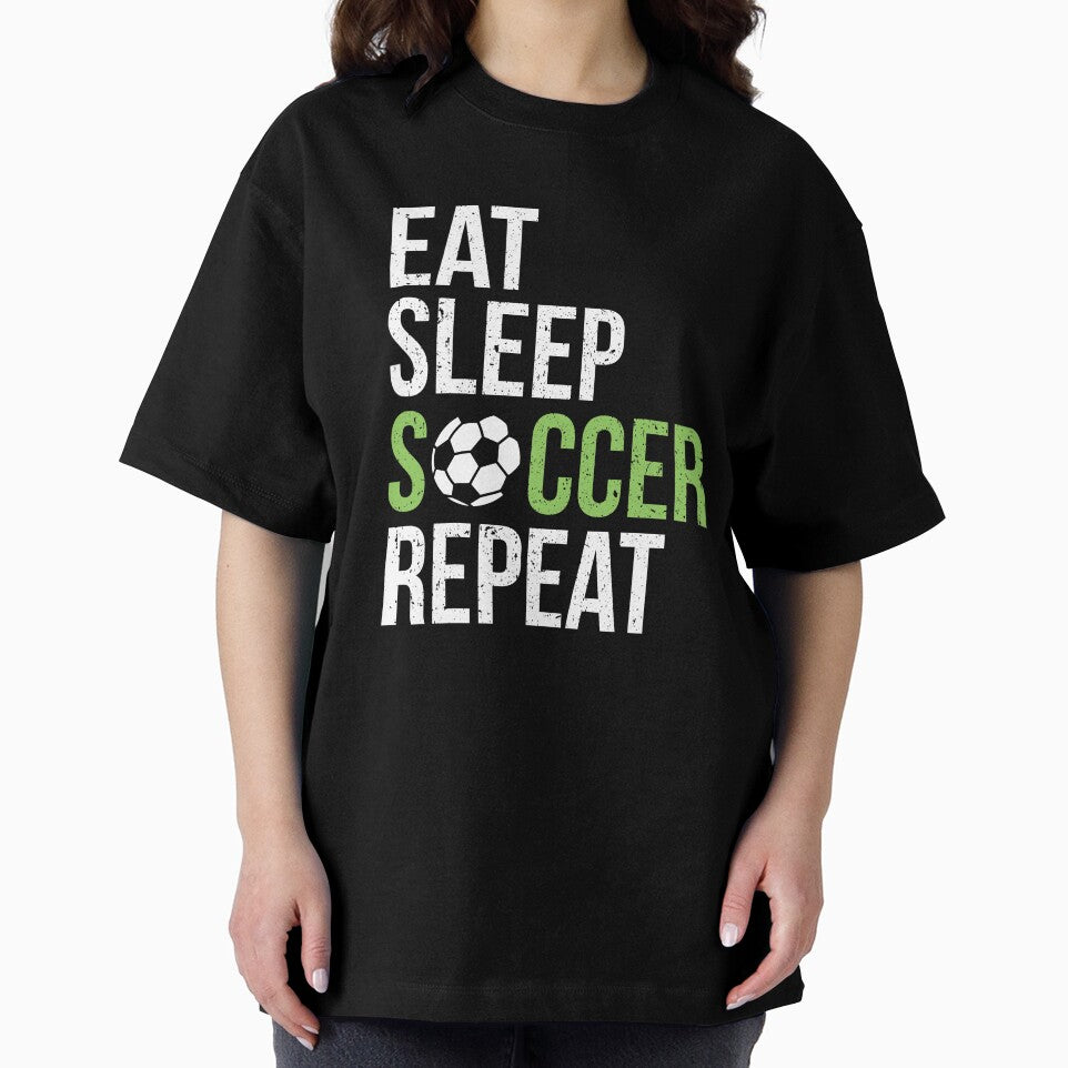 Eat Sleep Soccer Repeat Vintage by EstelleStar