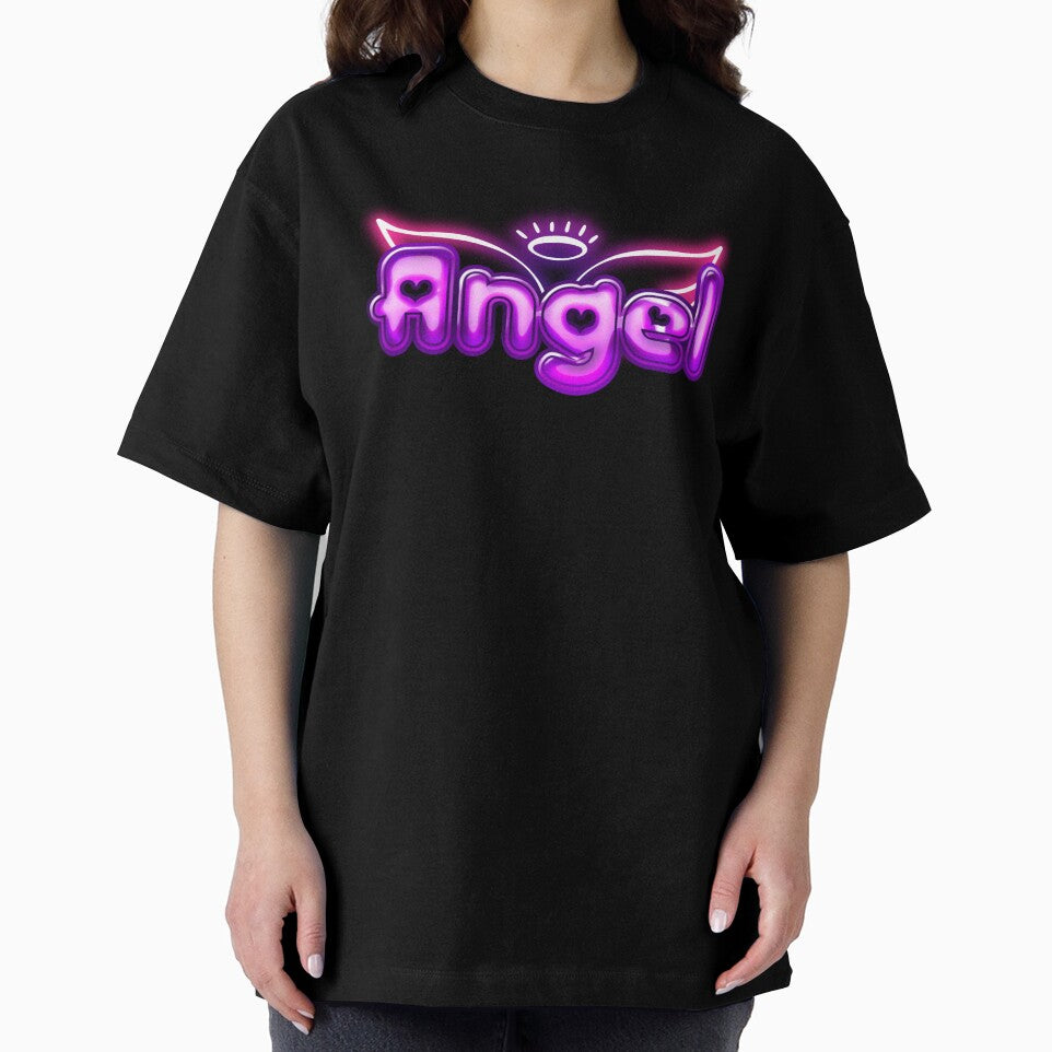 Angel lettering with wings - soft girl trend by Rev-Style