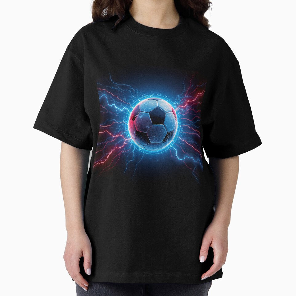 Electric Soccer Energy – Game Day Football Design by Pigmentra