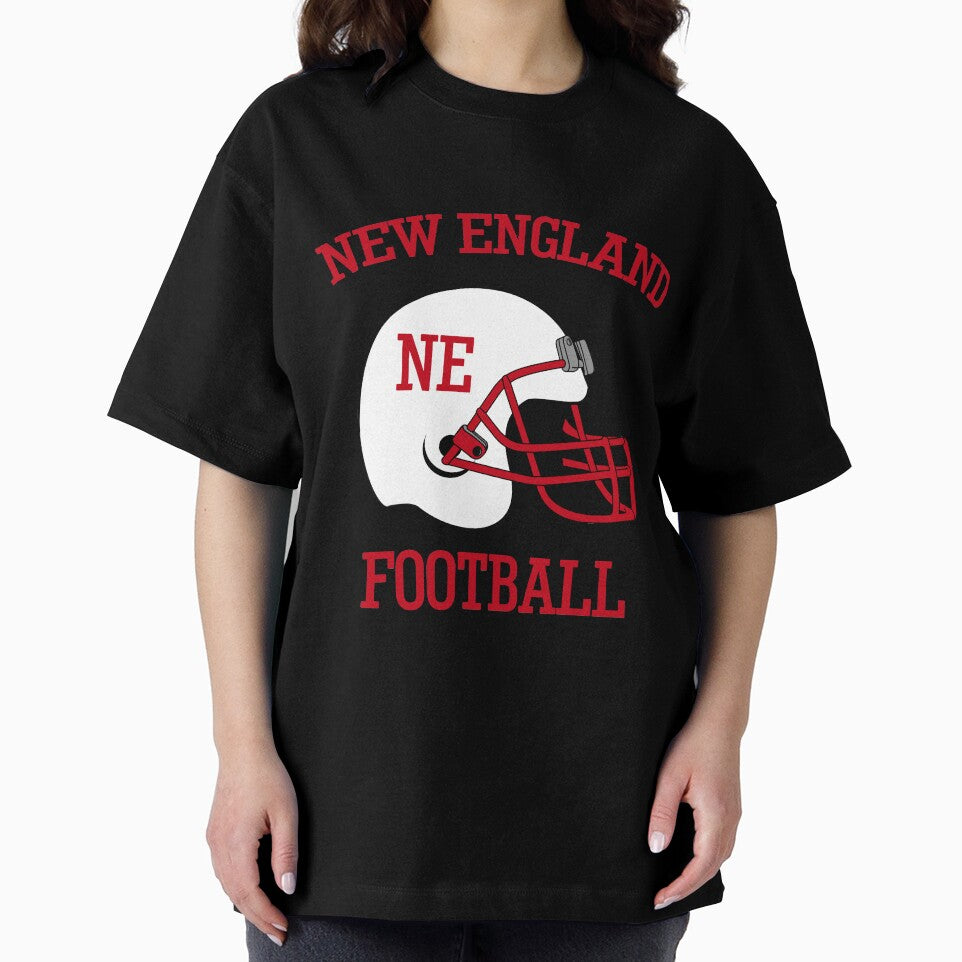 New England Football T-Shirt for Men and Women by AllStarMerch