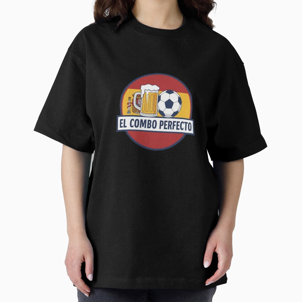The Winning Combo: Beer and Football - Spanish Version by digital.stickerperso.com
