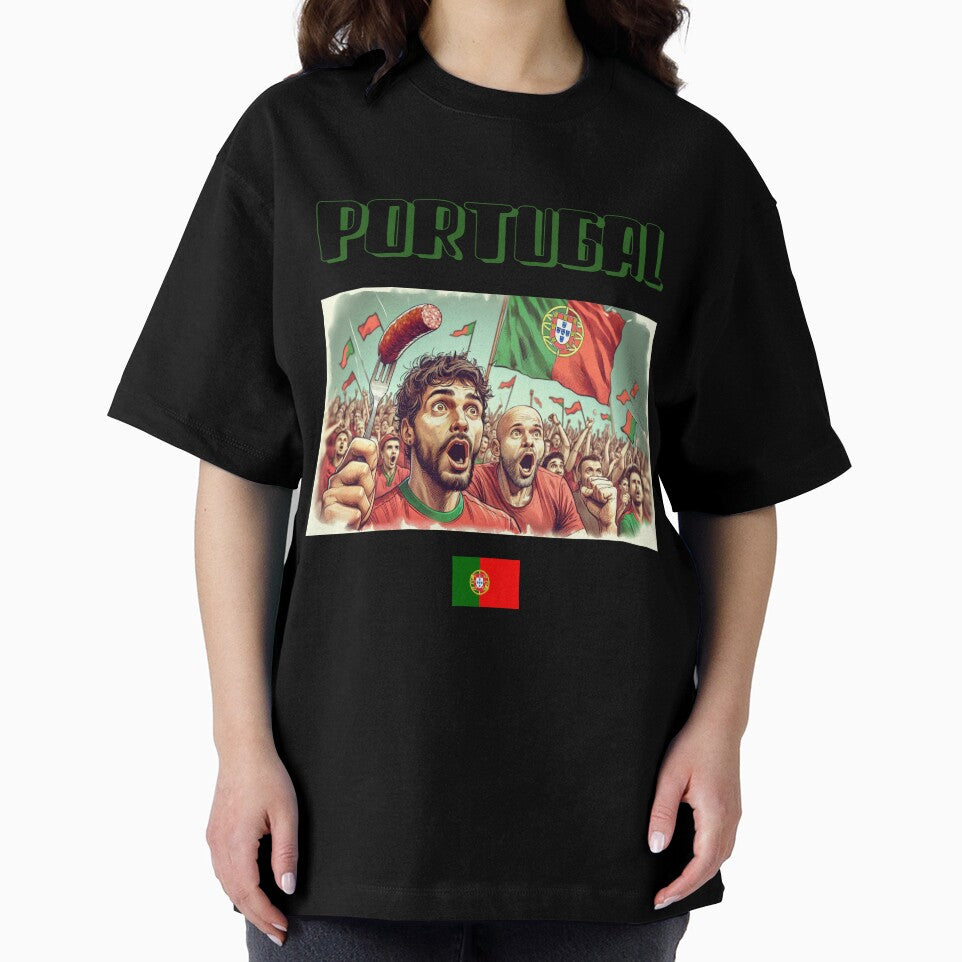 Portugal Fans Euro24, sausage on a Fork. by Get-Forked