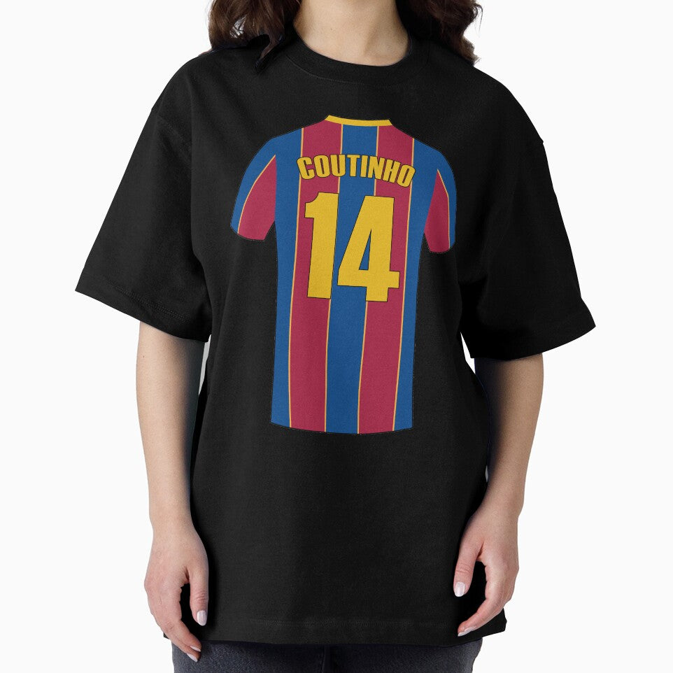 Barcelona football jersey number 14 by Justtrendytees