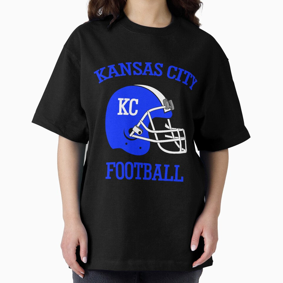 Kansas City Football T-Shirt for Men and Women by AllStarMerch