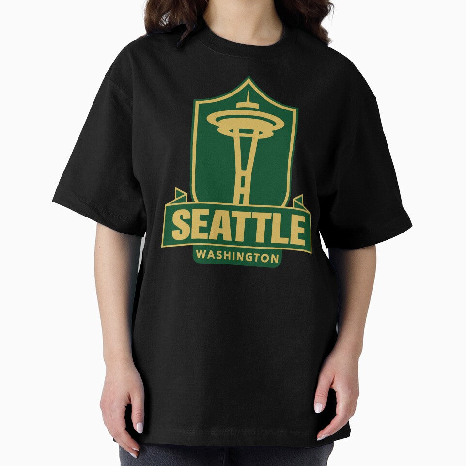 Seattle space needle gold by VRedBaller