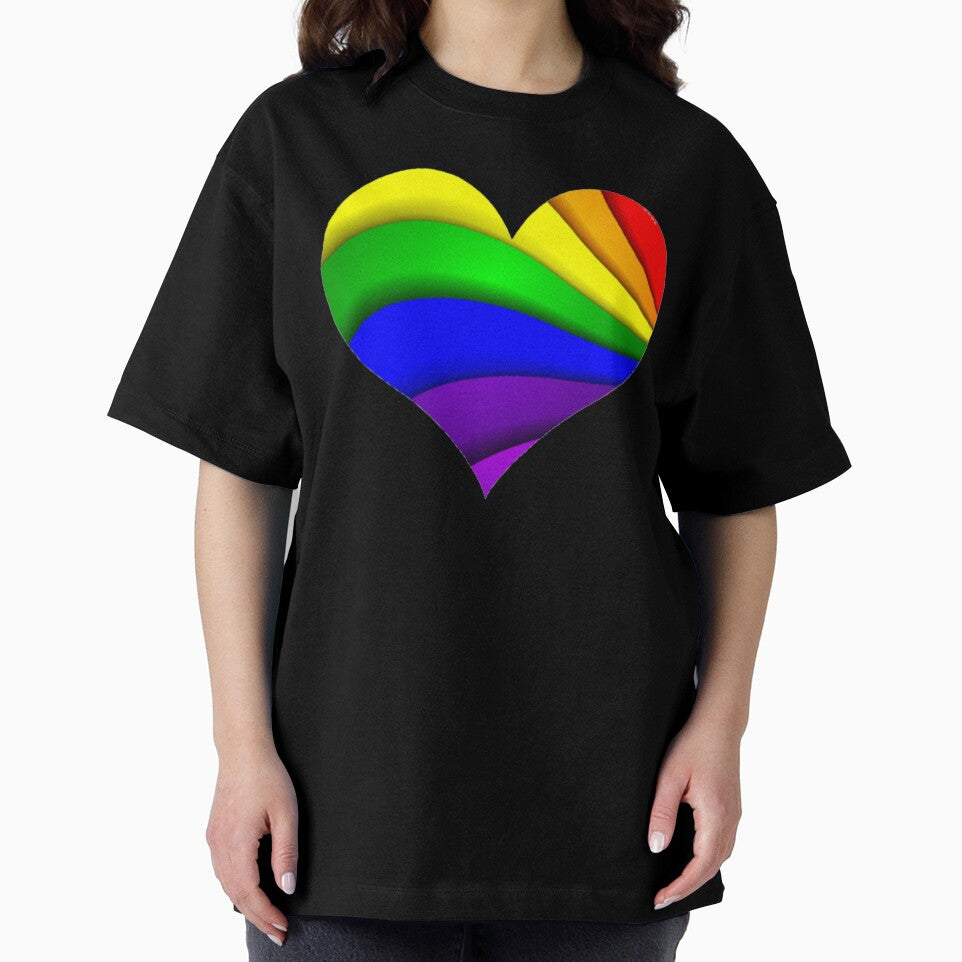 Hippie Loveheart Rainbow by BuggingOut