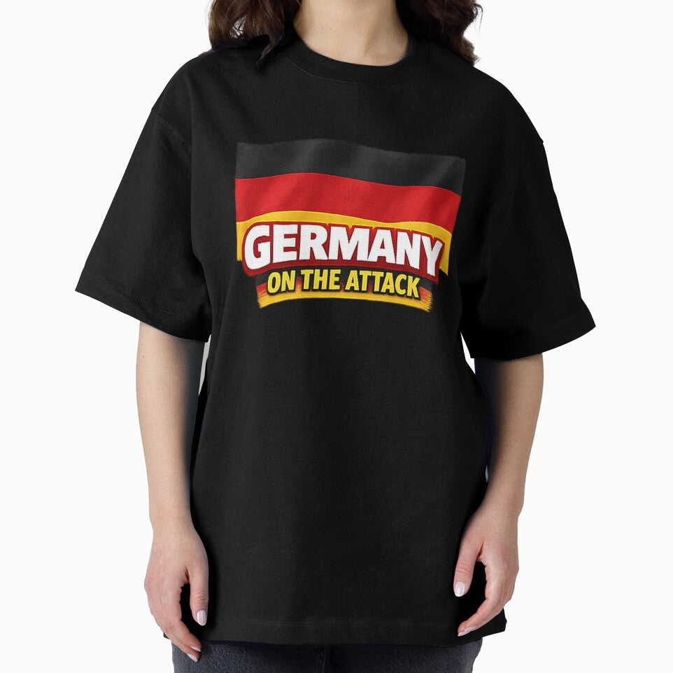 Germany On The Attack Football Fan Design by OfficeFighter