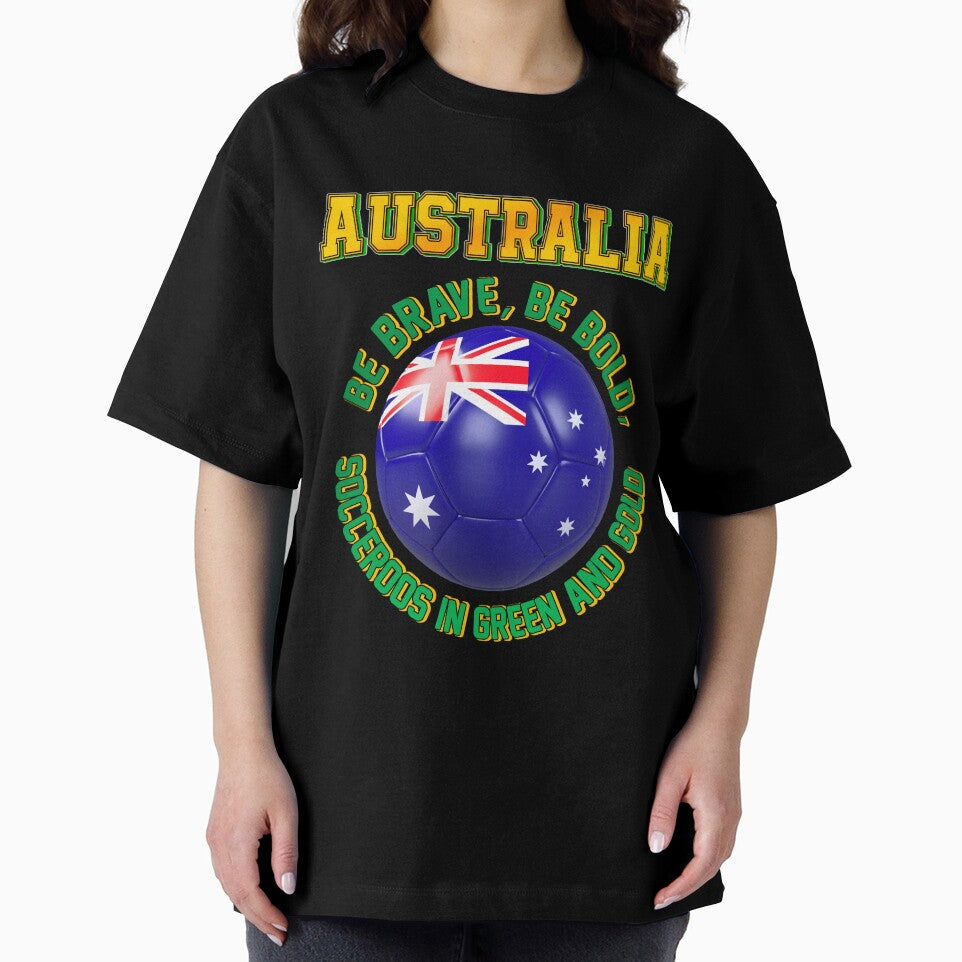 Australia fan slogan for football, Australian supporters by superpixus