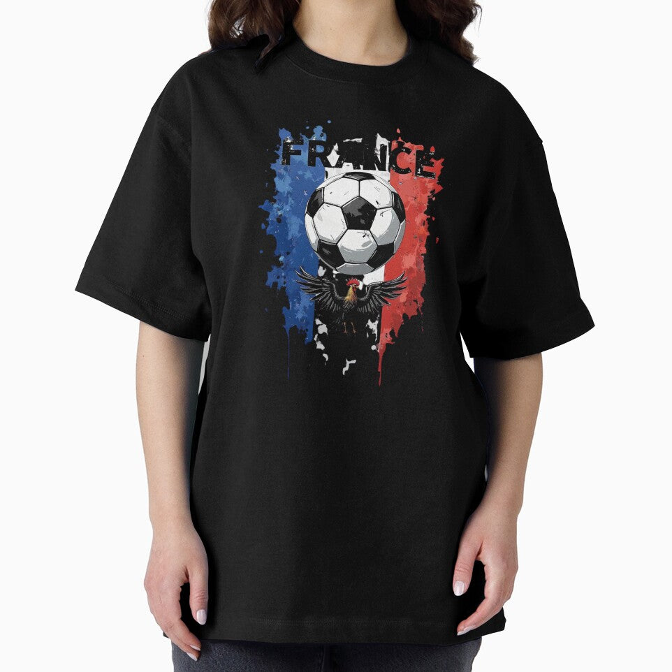 France Football Fan Cartoon Sticker | French Football Supporter by aminesez22