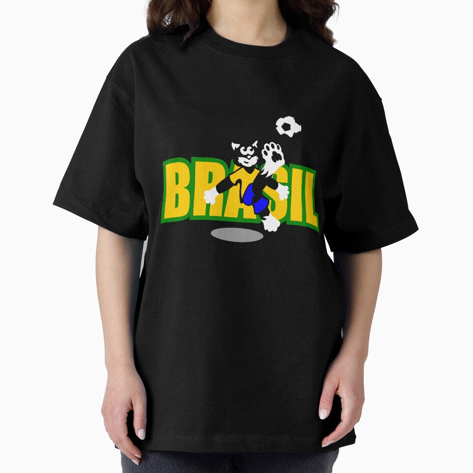 Brasil Football Cat by Travelers of the World