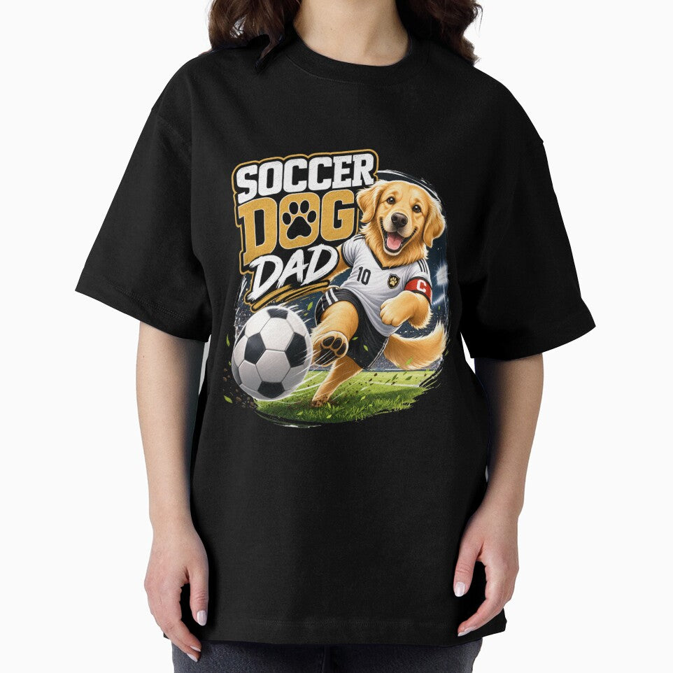 Soccer Player Golden Retriever Dog Dad Kawaii World Cup 2026 by Ashley critters
