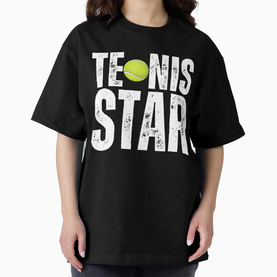 Tennis Star T-shirt by weeomano