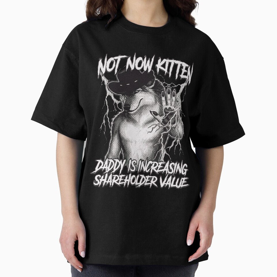Not Now Kitten Daddy is Increasing Shareholder Value by judycuevas1