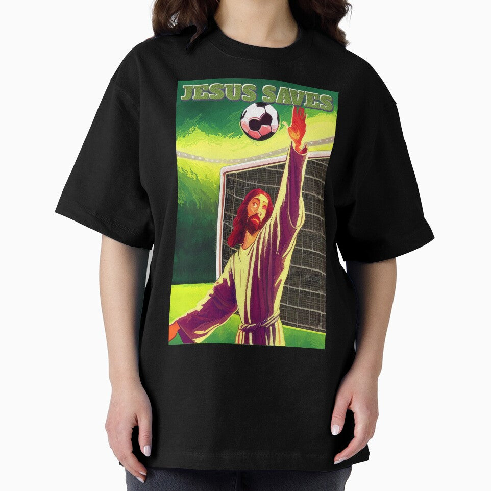 JESUS SAVES the goal (#03) by SolidEarthArt