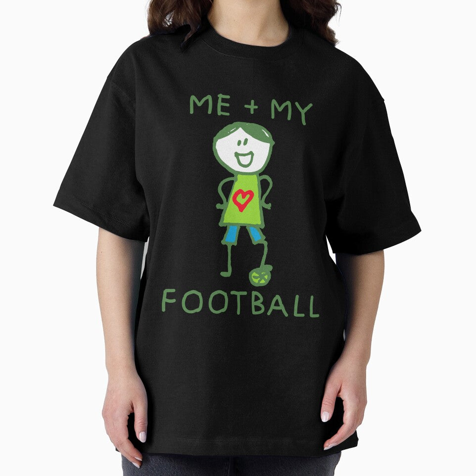 Stick Peeps ME + MY FOOTBALL (boy) kids kid children child active by SolidEarthArt