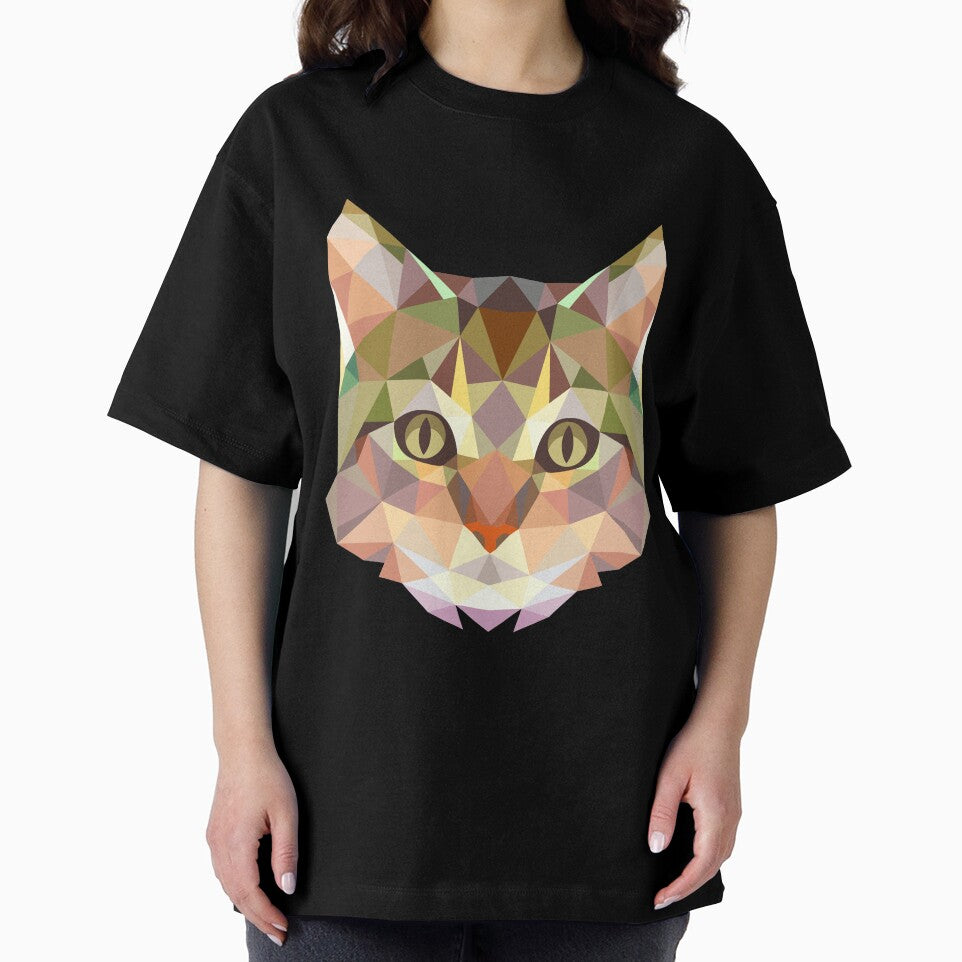 Polygon Cat T-Shirt by AllStarMerch