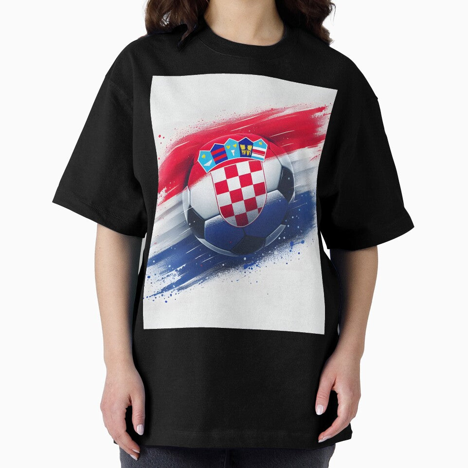 Croatian flag in football design by Sascha-Heiko