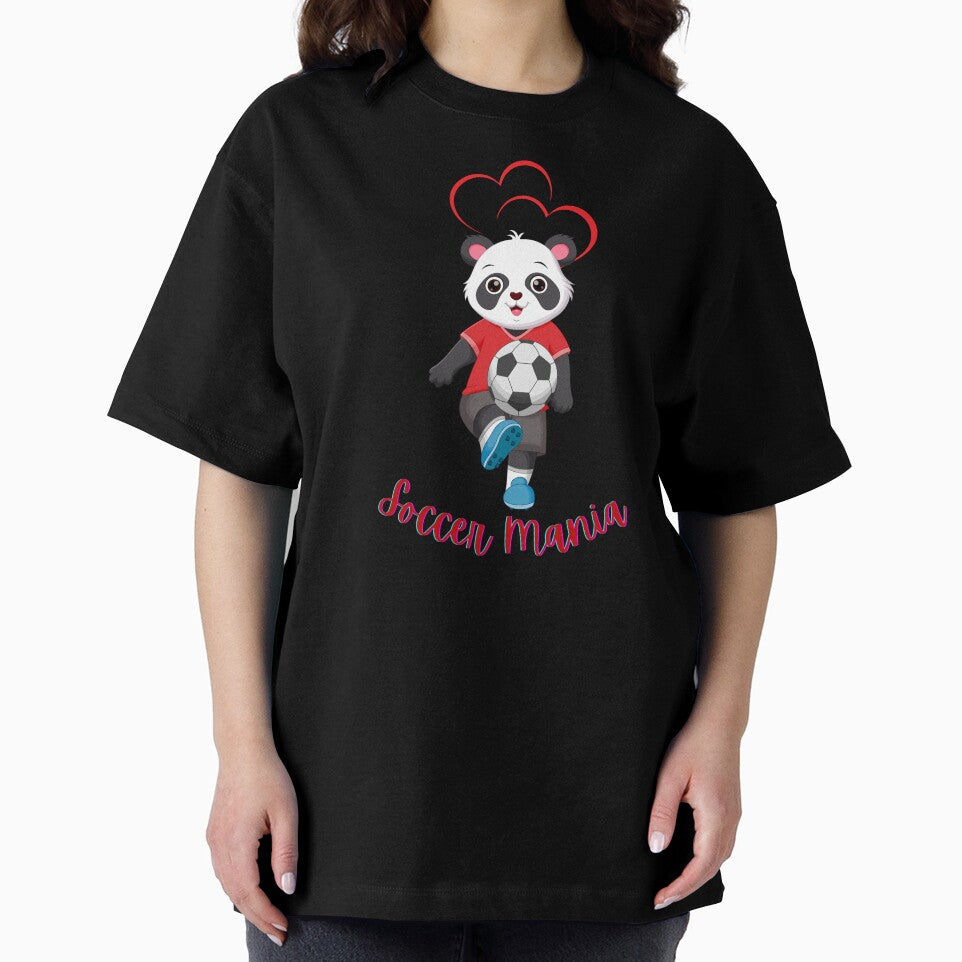 Cute Panda Playing Soccer.  Gift for a Soccer Fan, Soccer Parent, Soccer Mom. by ShrimpAndGrits
